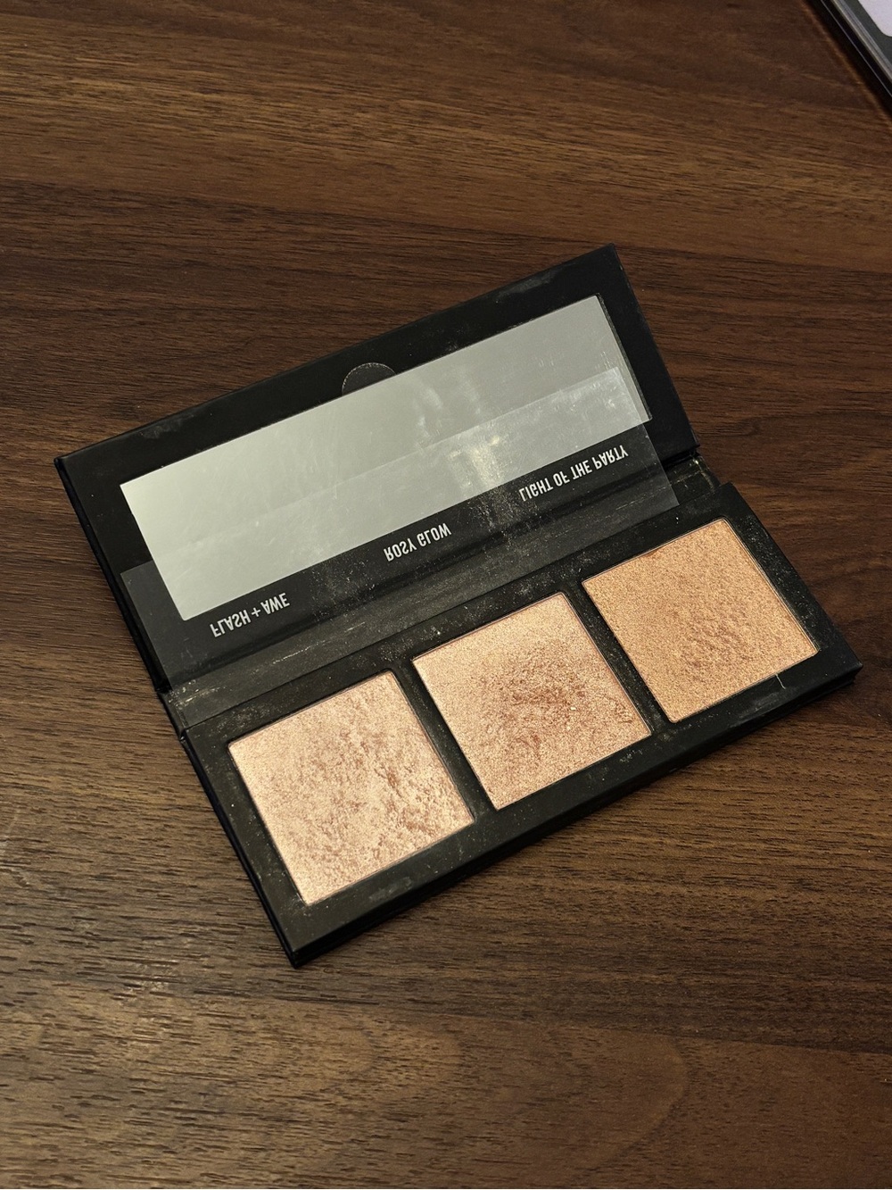 MAC Cosmetics Trio Highlighter Palette - Gold Champagne Peach